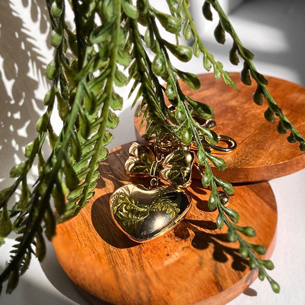 Heart Bag Charm Keychain