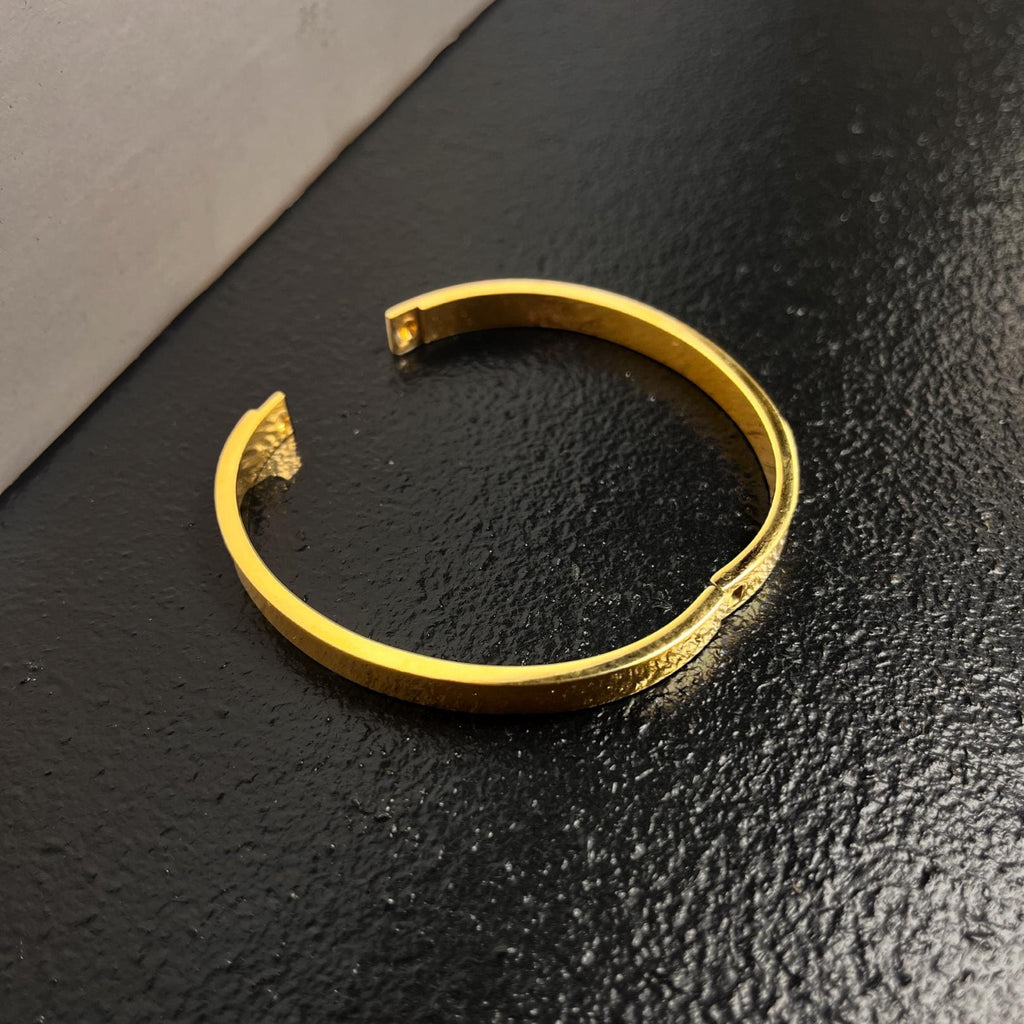 Minimal Gold Cuff Bracelet