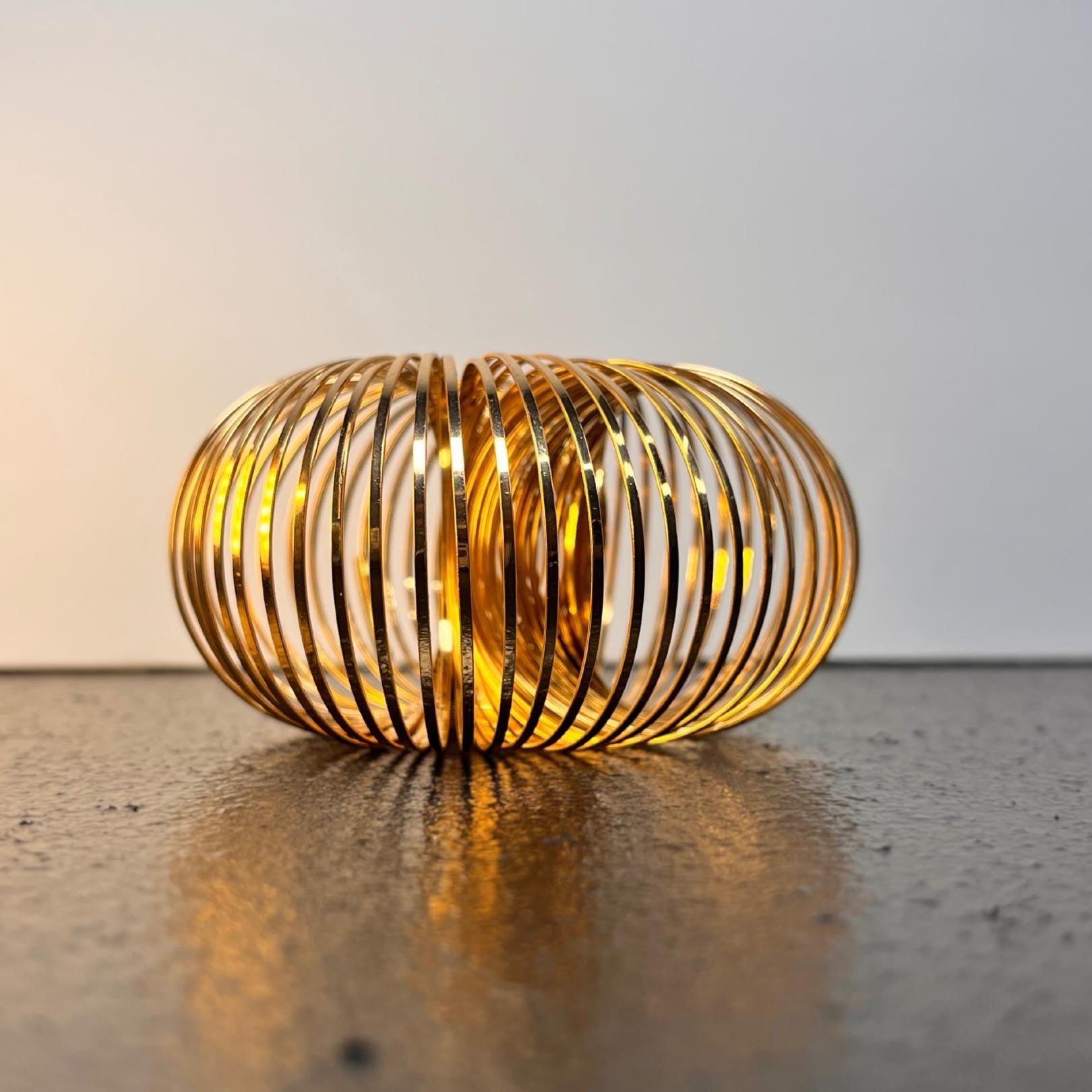Coil Gold Bangle