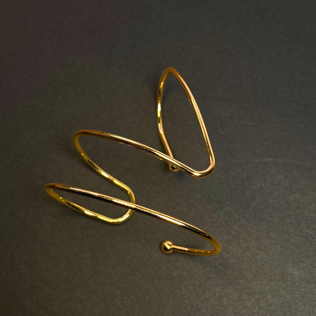 Gold Hand Bangle Bracelet