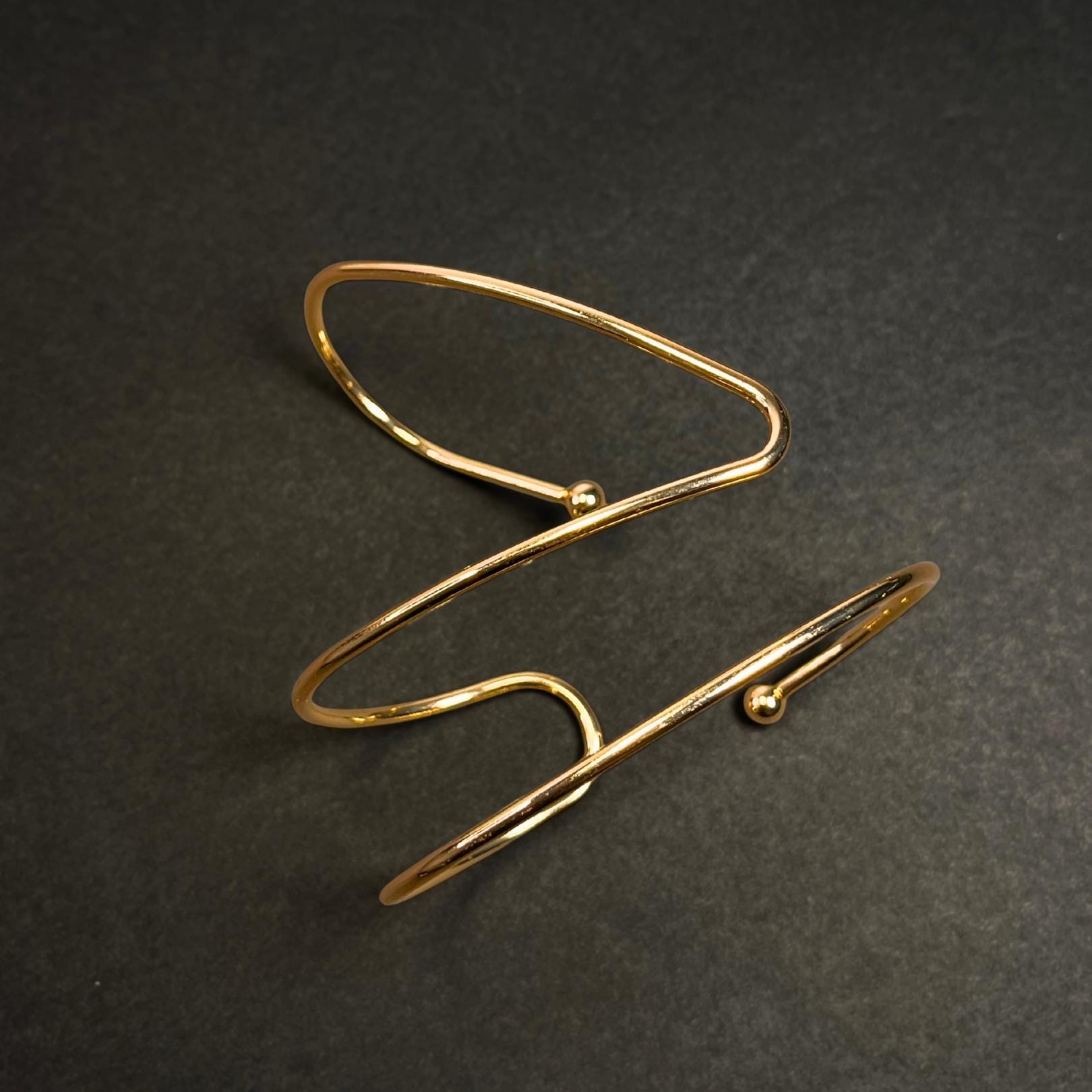 Gold Hand Bangle Bracelet