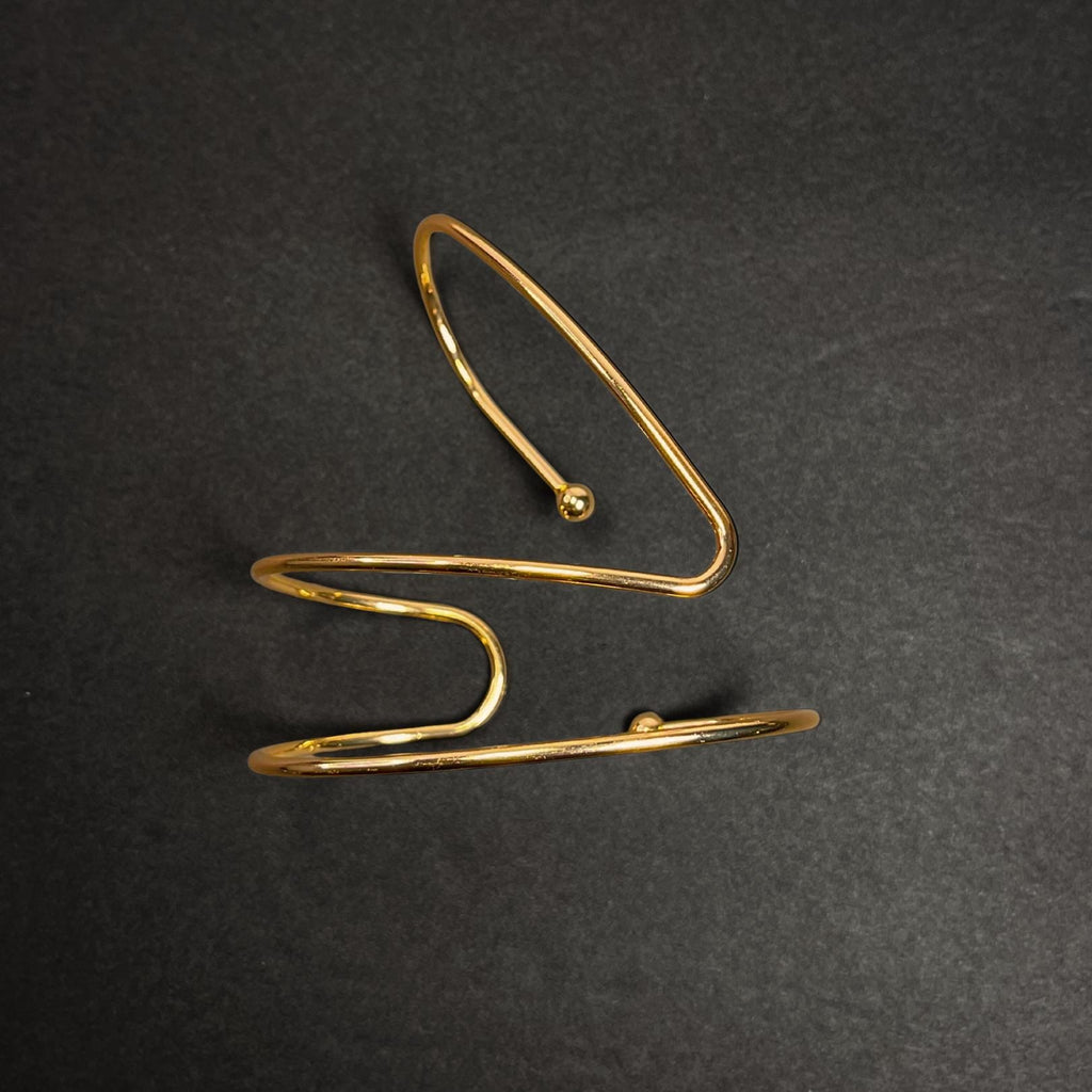 Gold Hand Bangle Bracelet