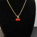 Cherry Pendant Necklace