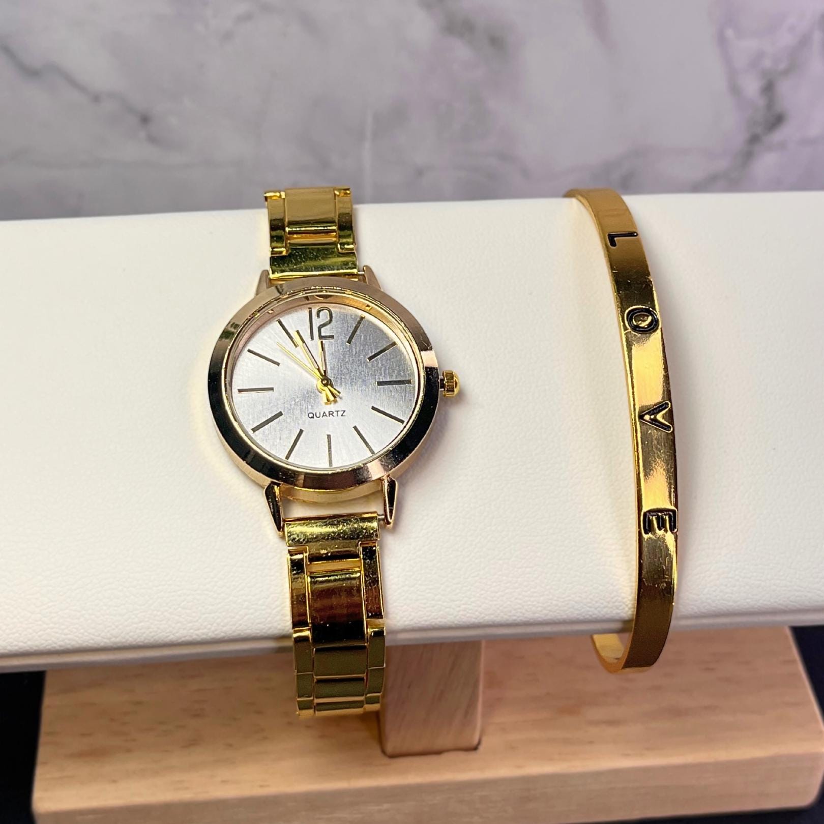 Watch & Bangle Set