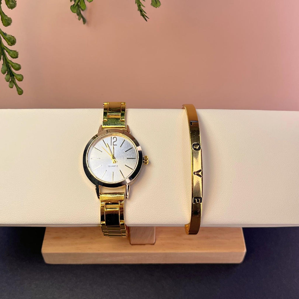 Watch & Bangle Set